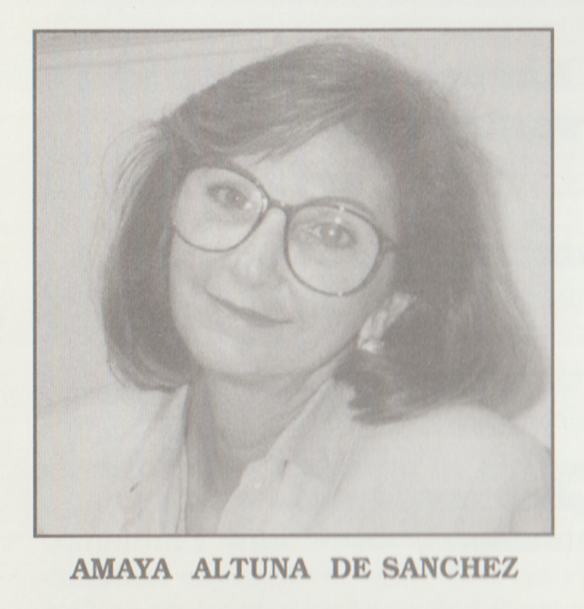 Portrait of Amaya Altuna de Sanchez, Ph.D.